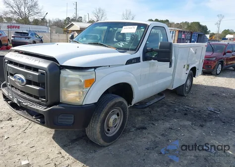 2011 Ford F-250 Xl из США, поврежденный, VIN 1FDBF2B67BEC02811